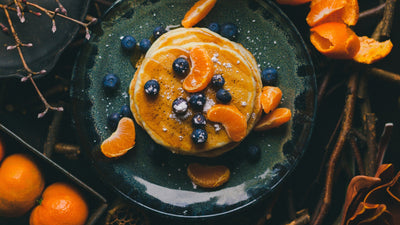 Pancake with Sicilian orange spread